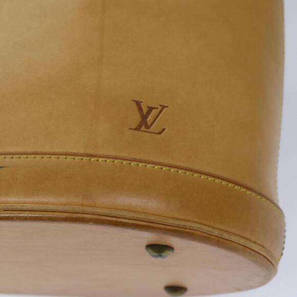 LOUIS VUITTON Nomad Leather Bucket PM Shoulder Bag Beige M85001 - Picture 8 of 16